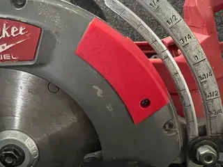 saw dust cover