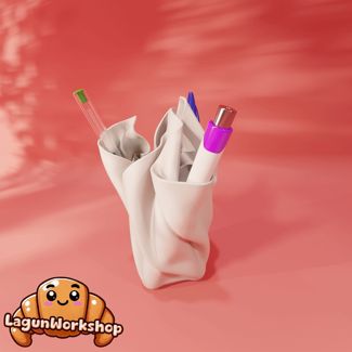 Minimal Cloth Pen Holder