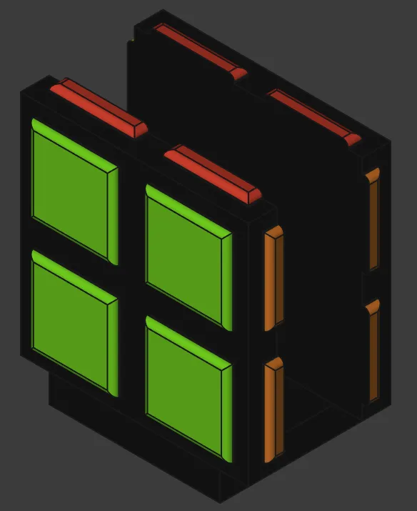 Servilletero Cubo Rubik