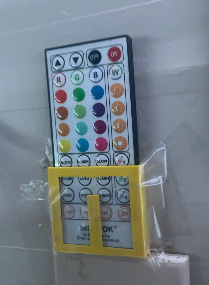 led remote holder