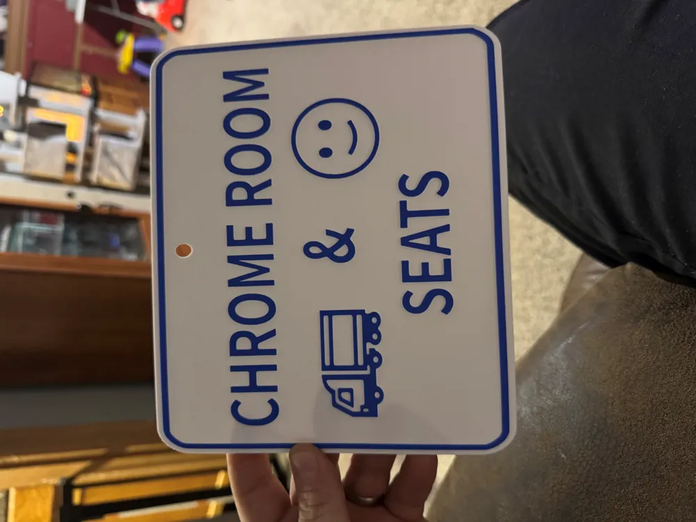 Model Maker Sign CUSTOM SIGN - Free 3D Print Model - MakerWorld