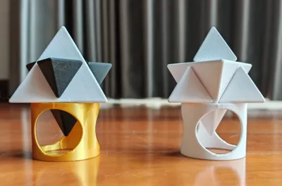 Star Octahedron Multicolor Assembly