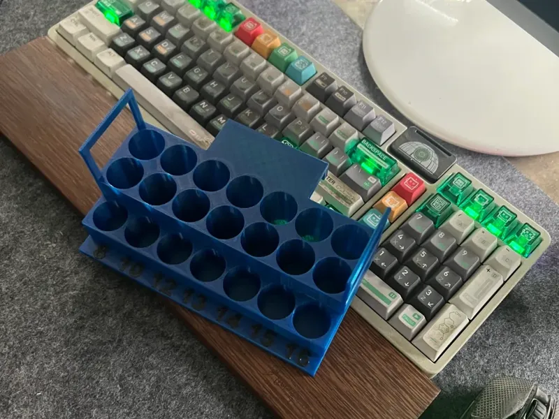 通用汽修套筒头收纳盒