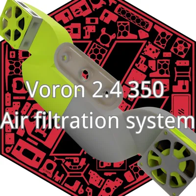 Voron 2.4 close-loop air filtration system