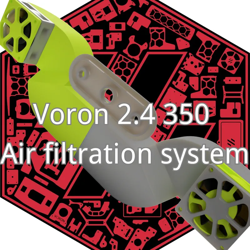 Voron 2.4 close-loop air filtration system
