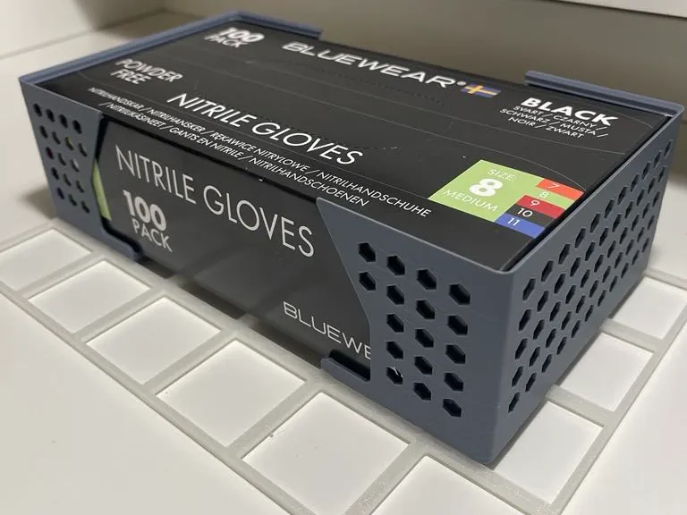 Glove box gridfinity v2