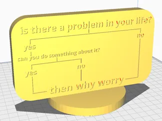 then why worry sign one peice