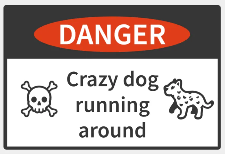 danger sign