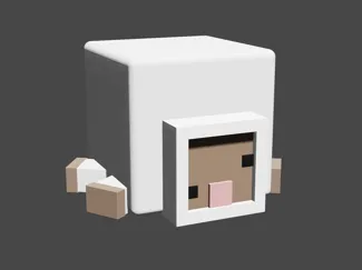 Derpy Minecraft Sheep