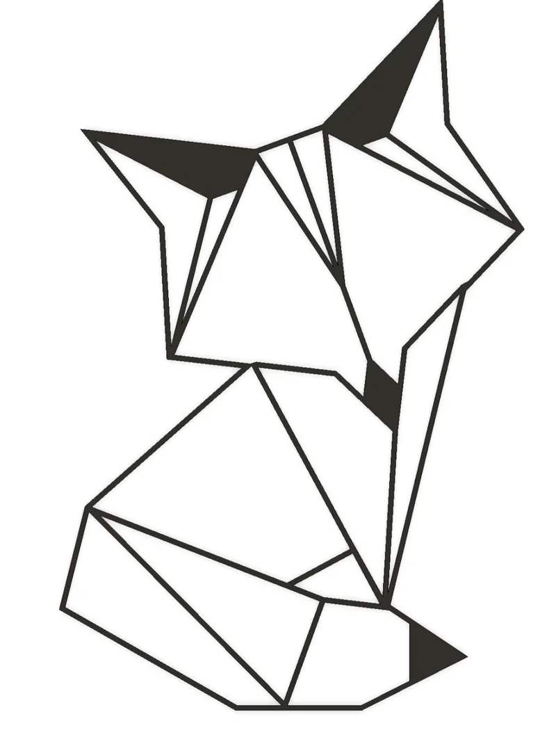 2d fox art