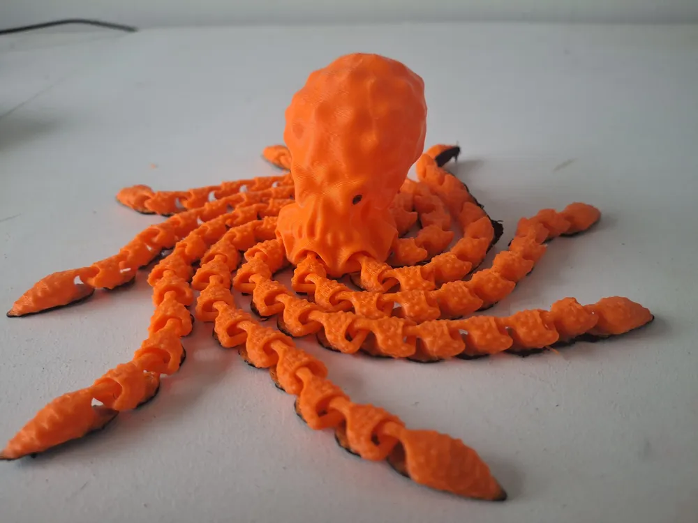 Octopus: Articulated Octopus - Free 3D Print Model - MakerWorld