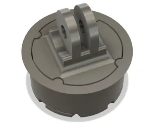 Gopro to Quadlock adapter w. lock, torque safe!