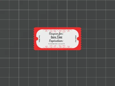 Valentine's Day sexy time coupon! 