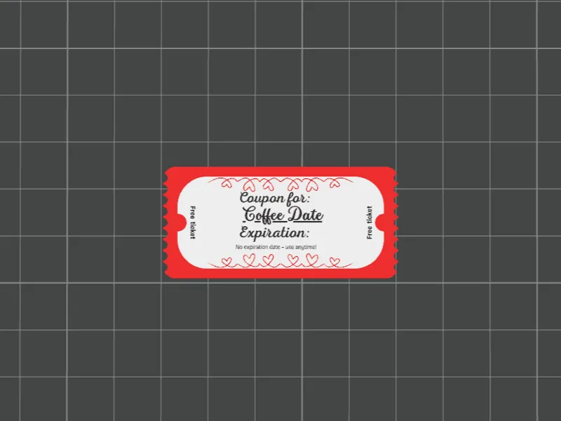 Coffe Date Valentine's Day gift for you love 