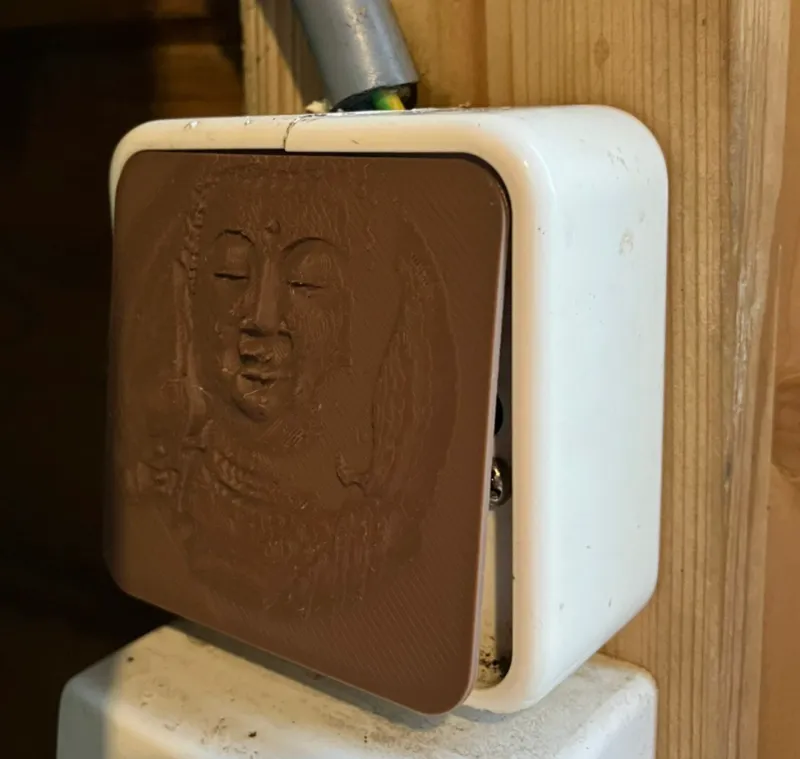Buddha Light switch (The enlightened light switch)