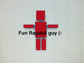 cool ragdoll person