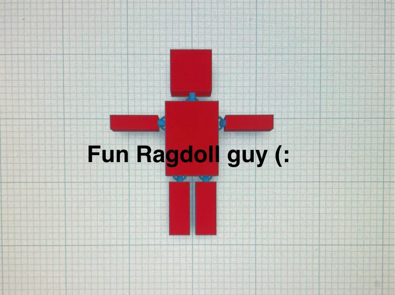 cool ragdoll person