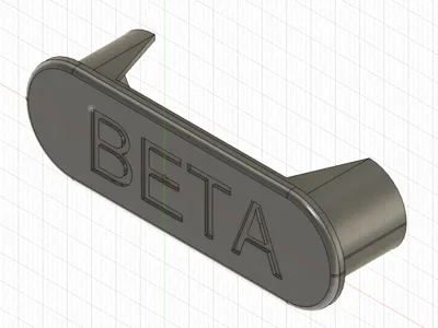 Beta Trial Motor rear swingarm cover