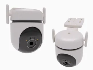 Fake rotating security camera