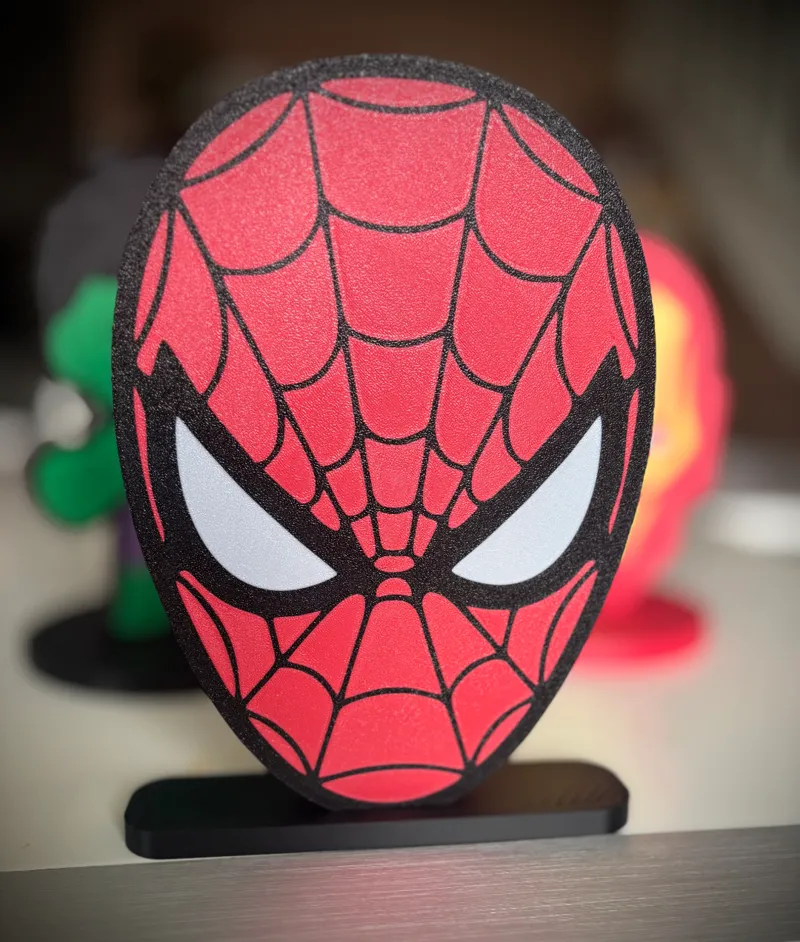 lightbox Spiderman