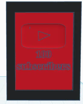 100 sub play button