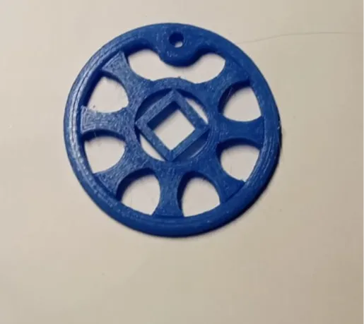 Circle Square Pendant
