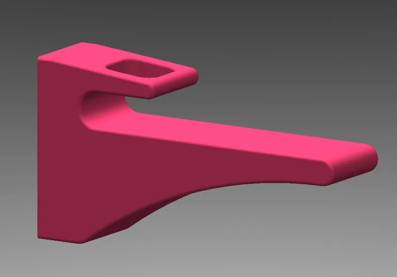 Hat Rack for wall - Keyhole Hanger Revision