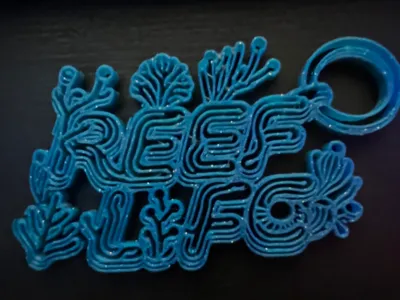 Reef Life Key Chain