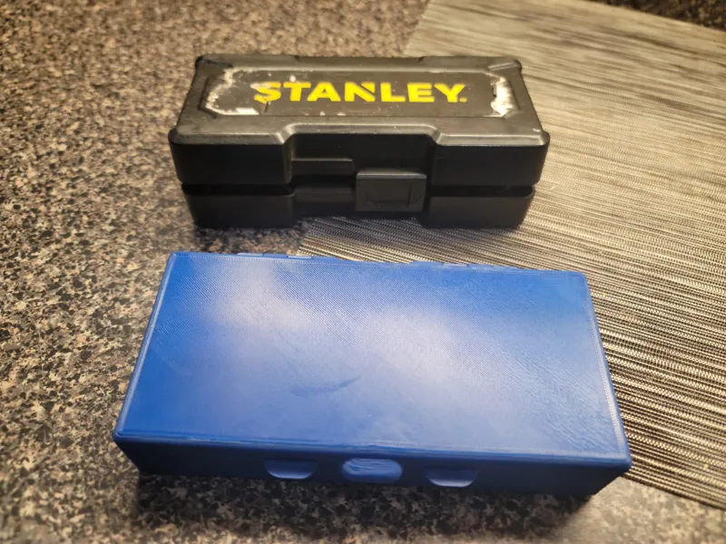 1/4" Stanley socket & ratchet case