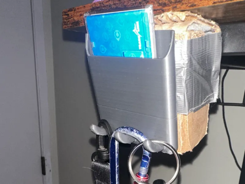Key Card and Lanyard Holder