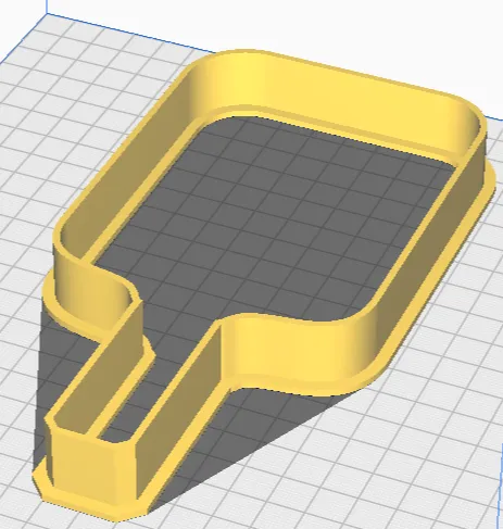 Pickleball Paddle Cookie Cutter