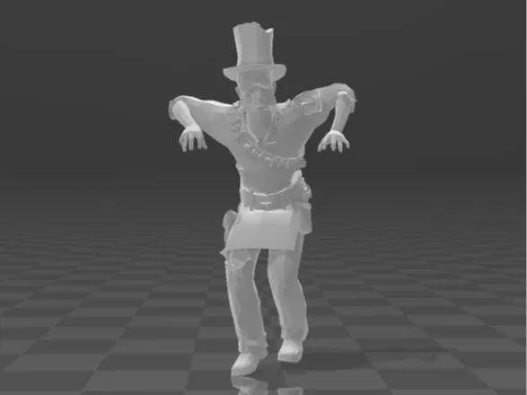 Black Ops 2 Zombie Climb Pose
