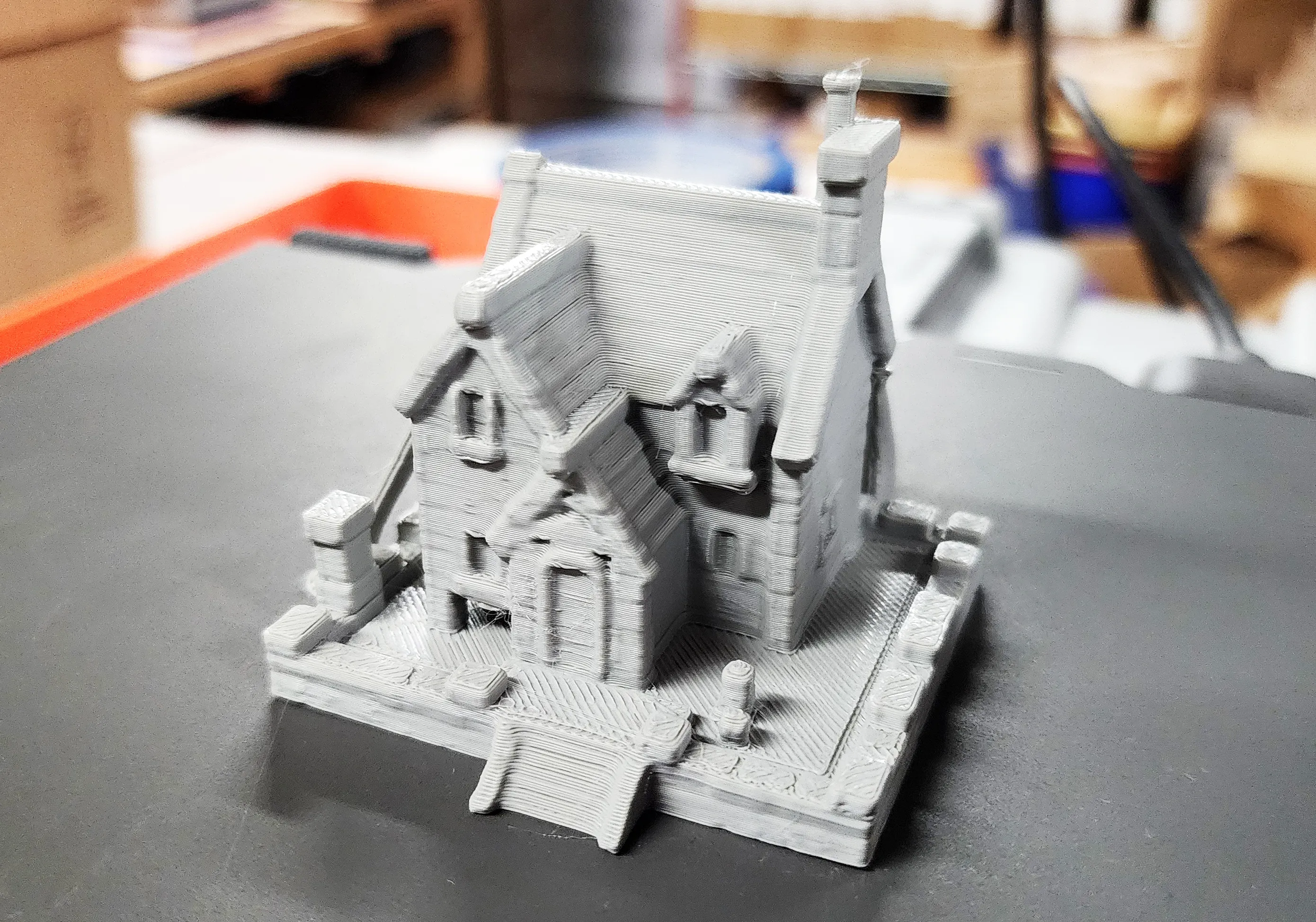 Stone House Miniature by Triple G Workshop - MakerWorld