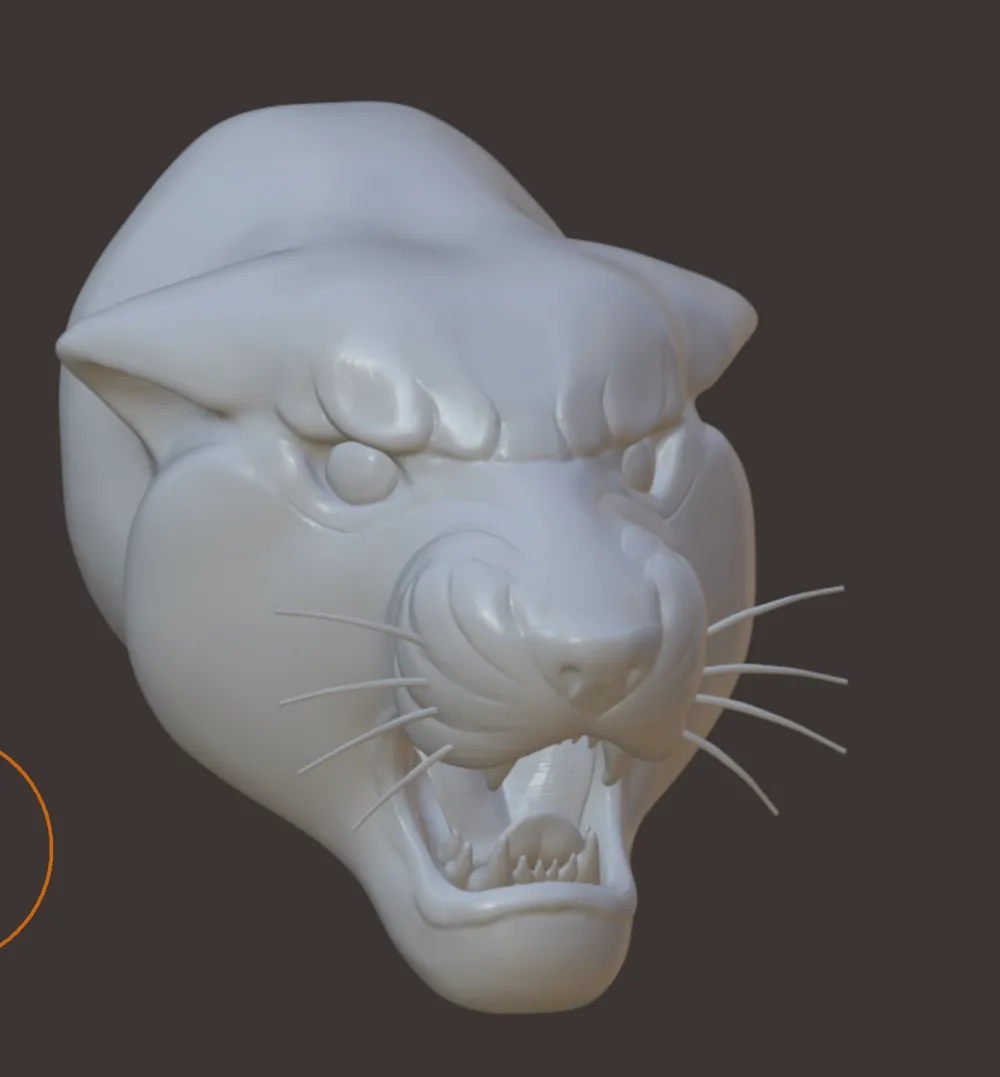 Panther head by user_299923434MakerWorld: Download Free 3D Models