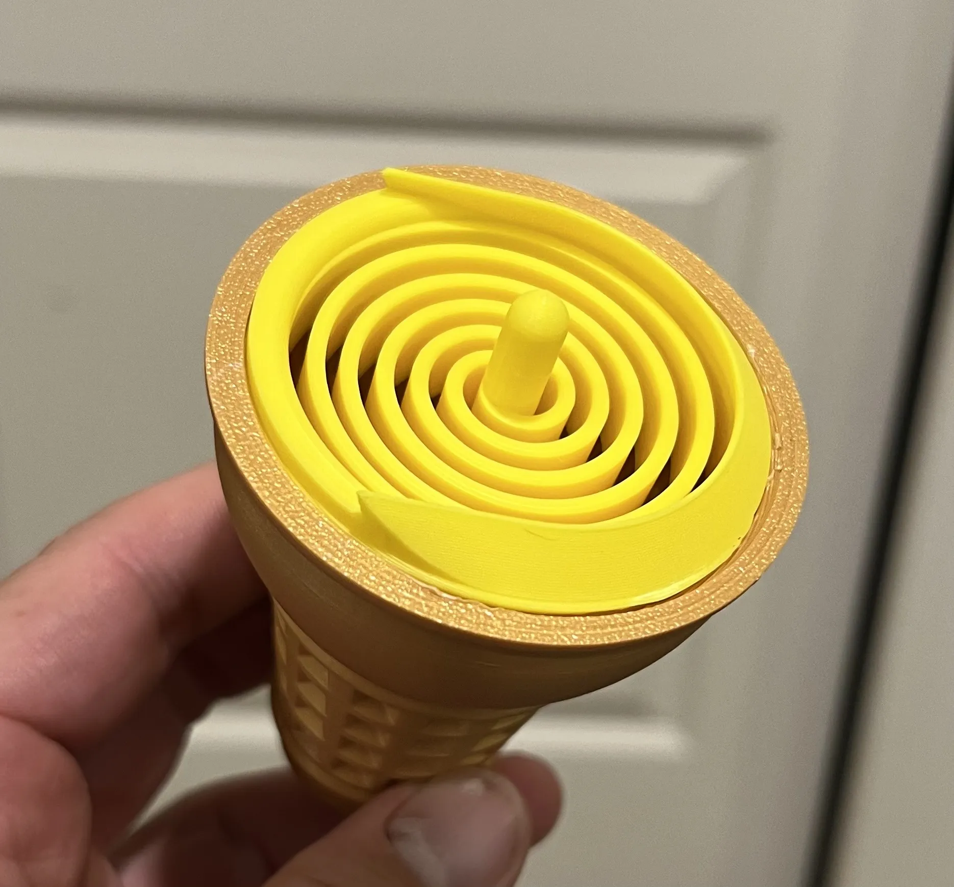 Gum Drop Passthrough Ice Cream Cone Launcher - Free 3D Print Model ...