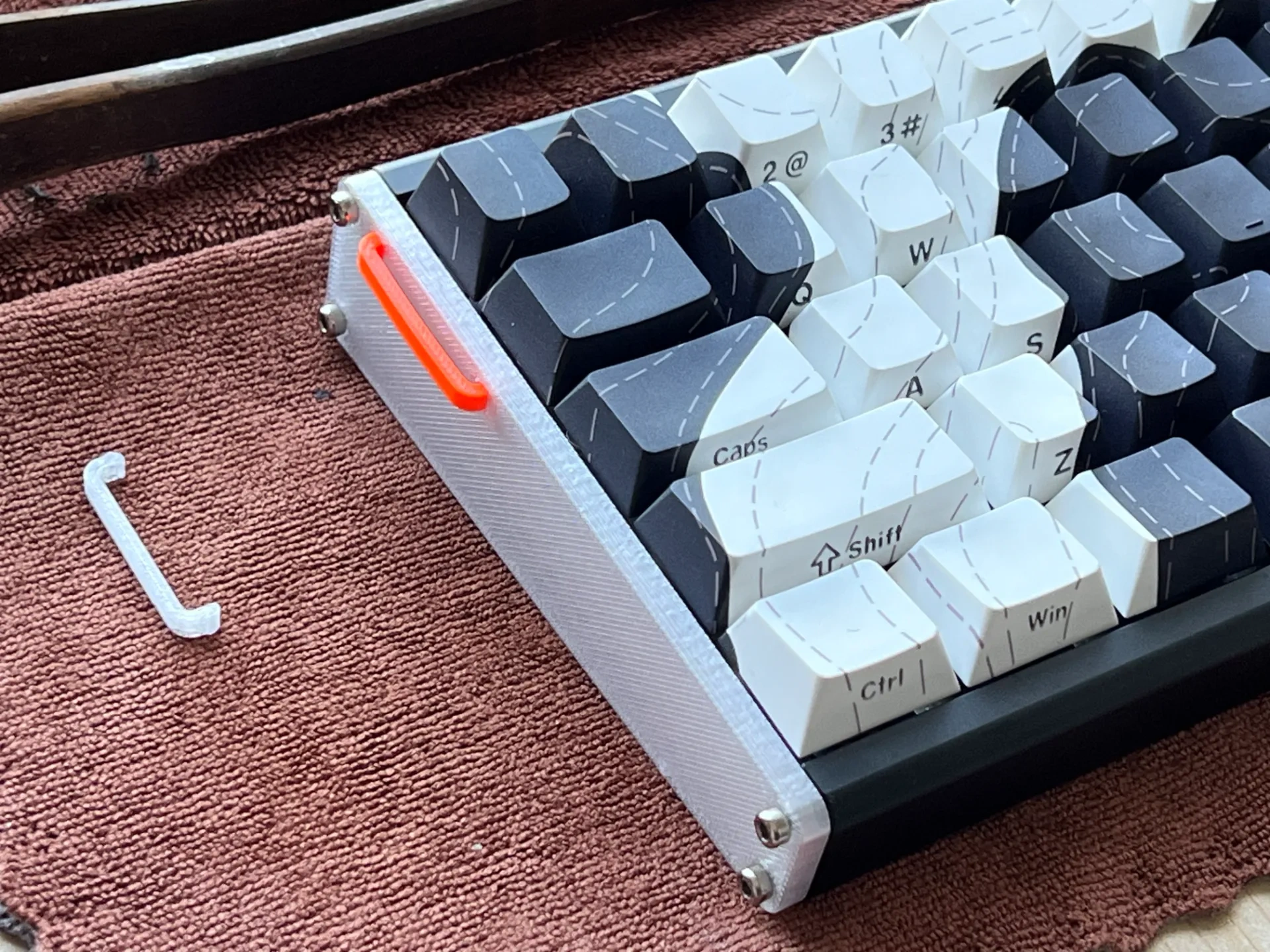 AJAZZ Black爵ALUX68 Aluminum Alloy Magnetic Axis Keyboard Side