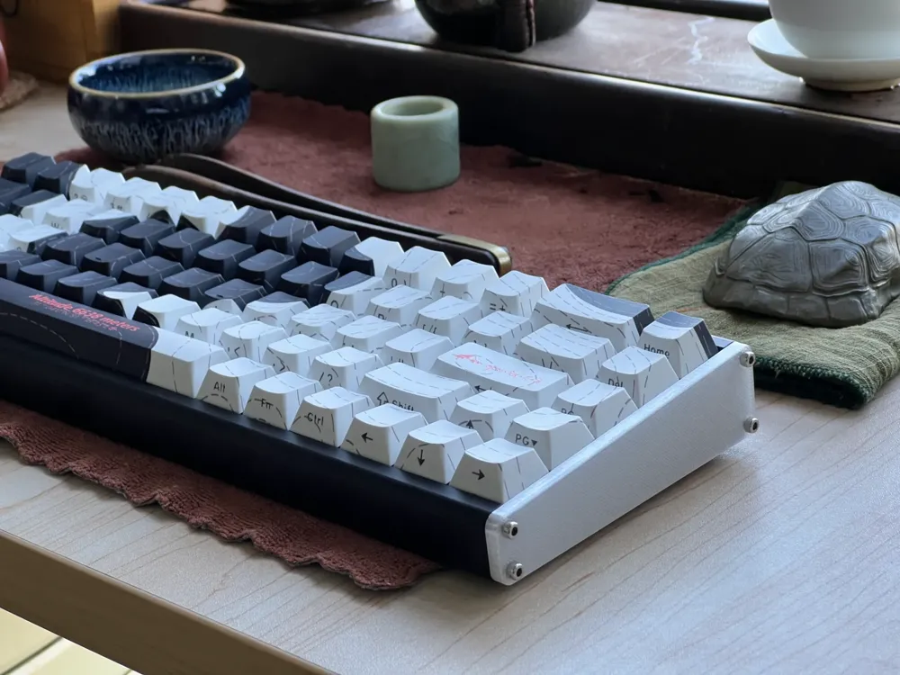 AJAZZ Black爵ALUX68 Aluminum Alloy Magnetic Axis Keyboard Side