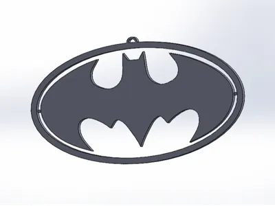Batman Key Pendant