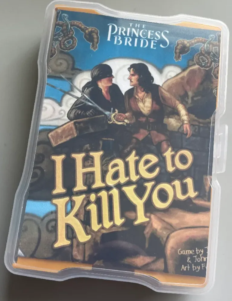 I Hate to Kill you organizer for photo caddy
