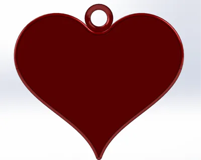Heart Keychain