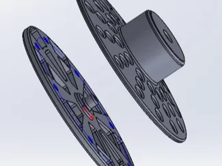 Horizontal spool spinner for Bambulab