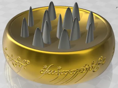 Voracious Cat Bowl "Lord of the Ring"