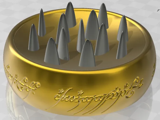 Ciotola per gatti voraci "Lord of the Ring"