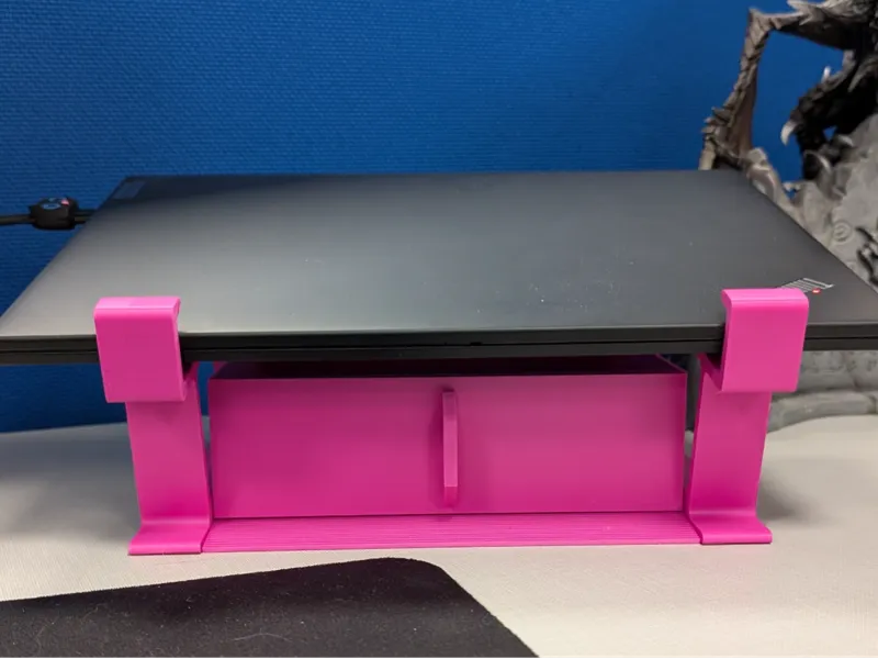 Laptop Stand With Drawer