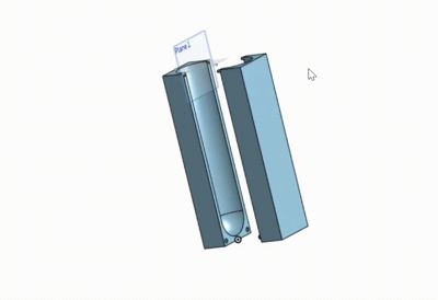 Single 2 inch Bait Launcher Bullet