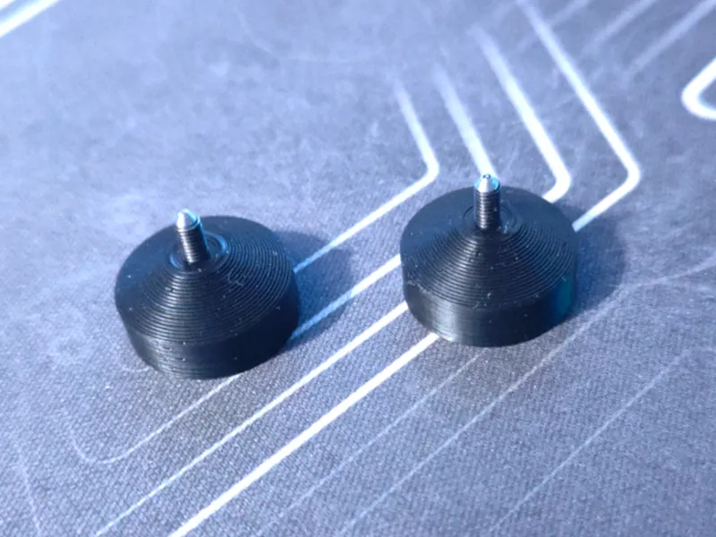 rc chassis balancing pin