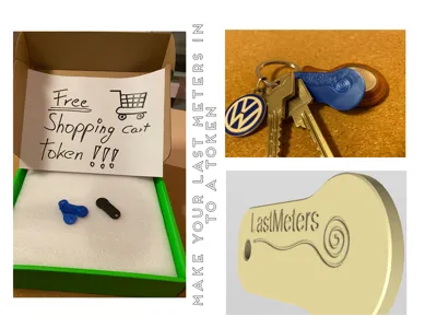 shopping card token LM great for Filament leftover