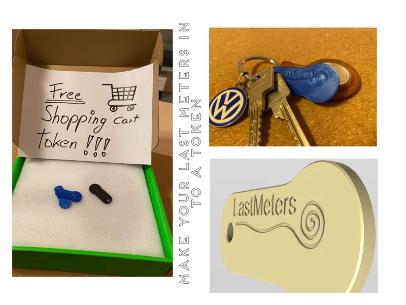 shopping card token LM great for Filament leftover