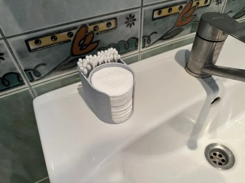 Stand for cotton pads/tips