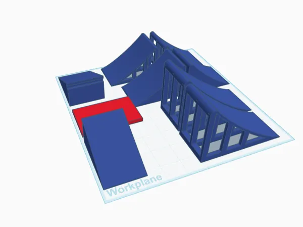 Rampes de saut pour petites voitures jouets
